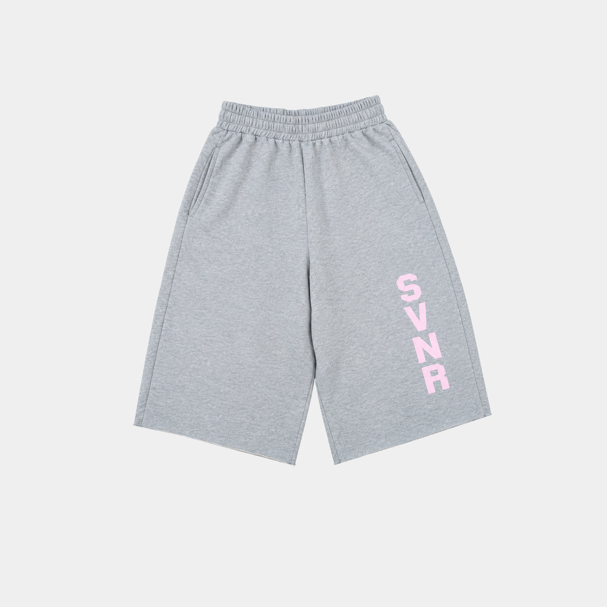 ASH/PINK SWEAT JORT