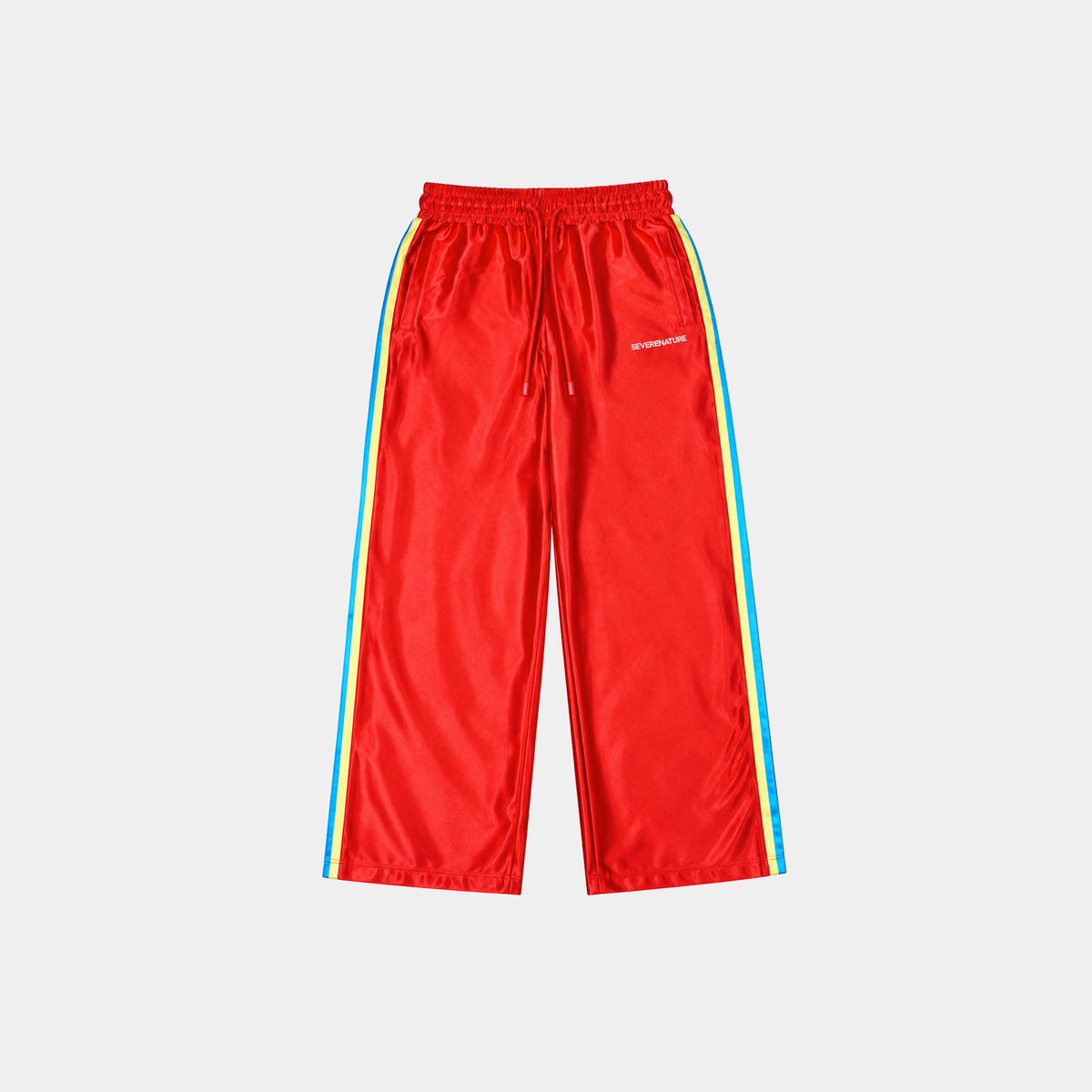 RED FLAME SVNR SATIN PANT