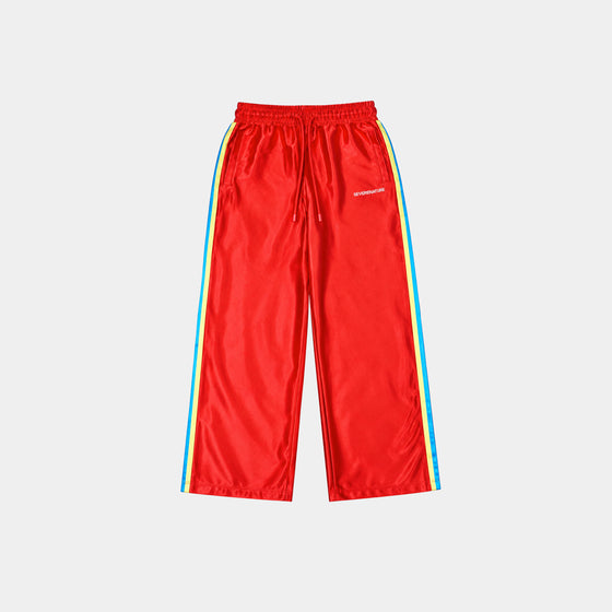 RED FLAME SVNR SATIN PANT