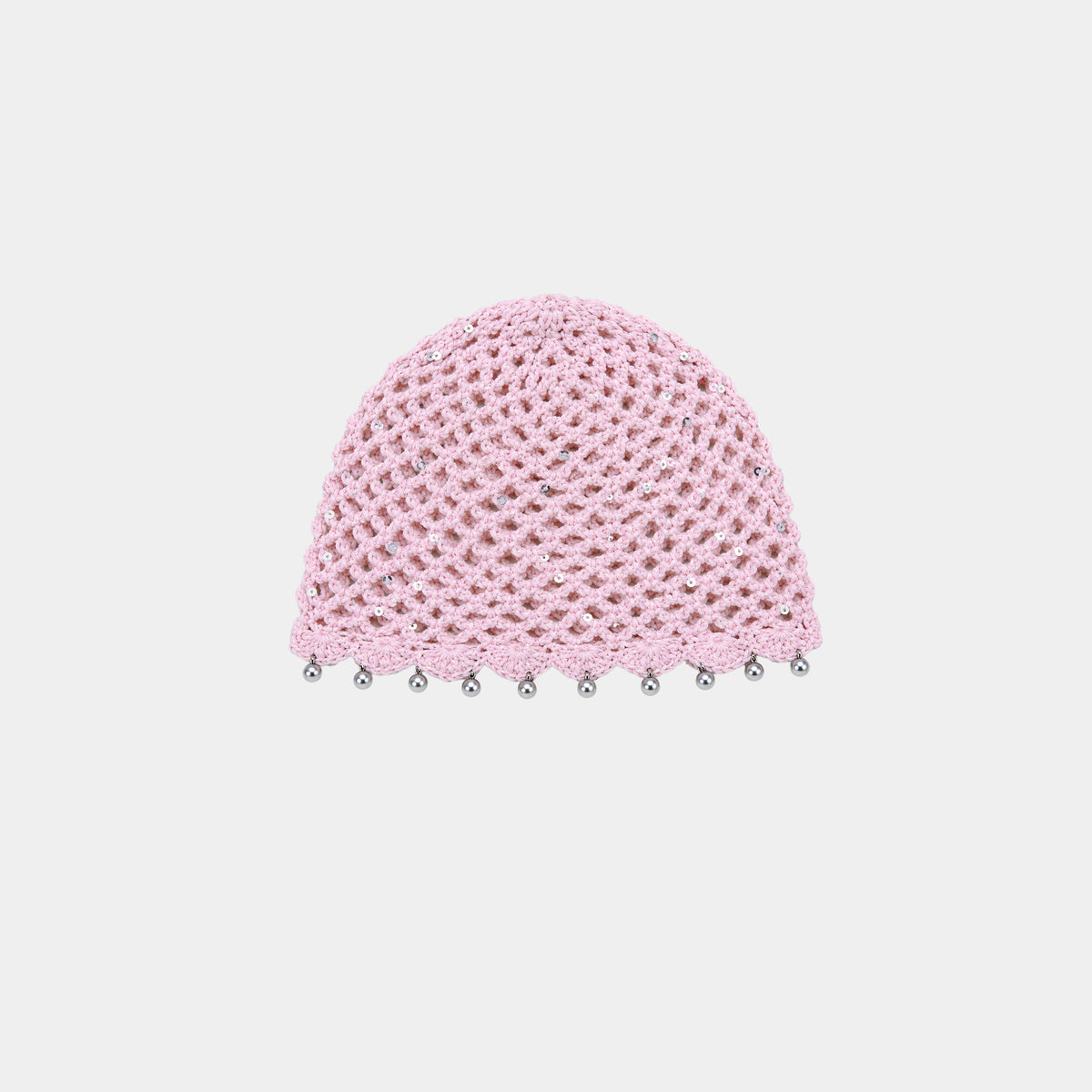 KNITTED PEARL BEANIES