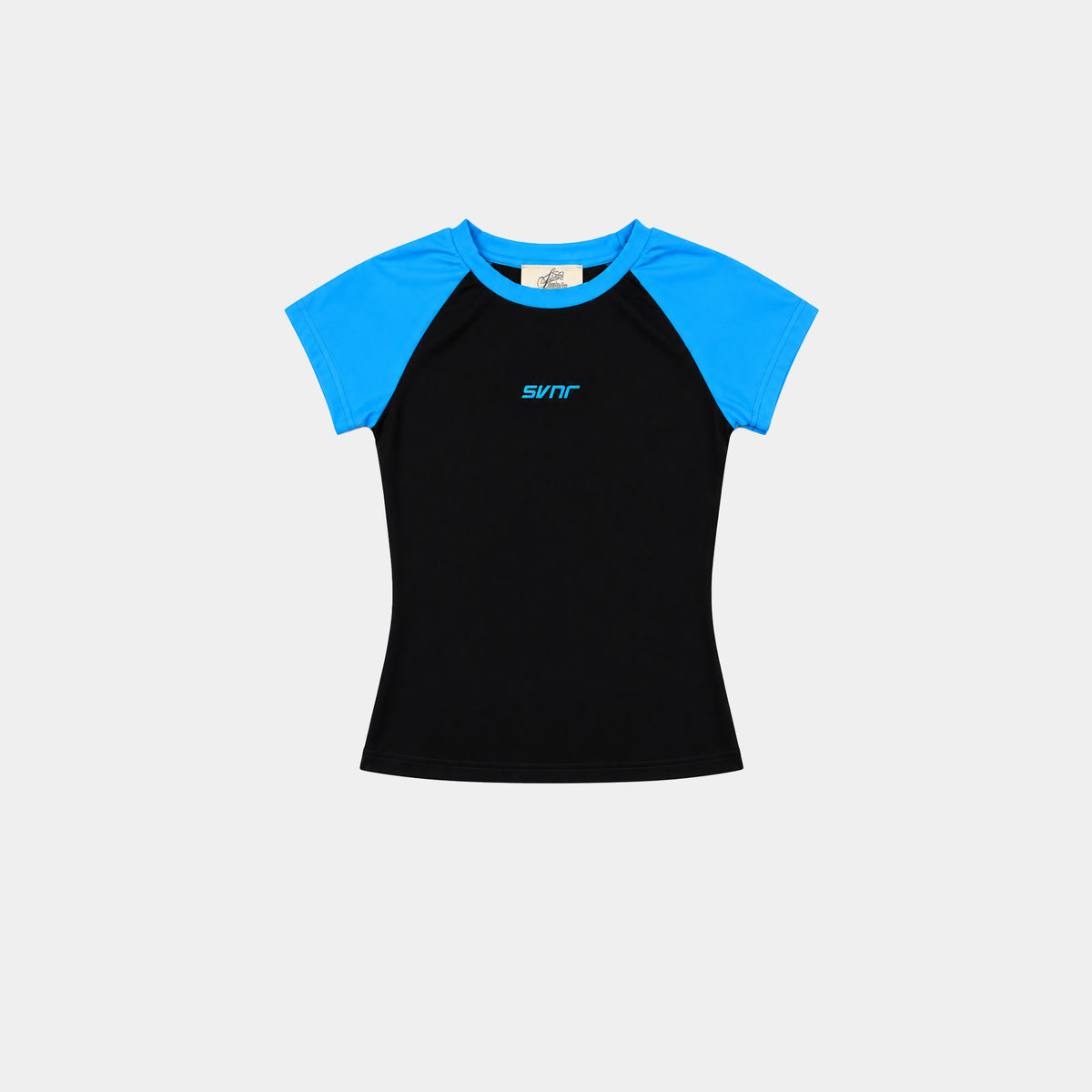 BLUE SVNR BABY TEE
