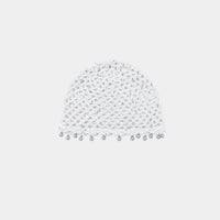 KNITTED PEARL BEANIES