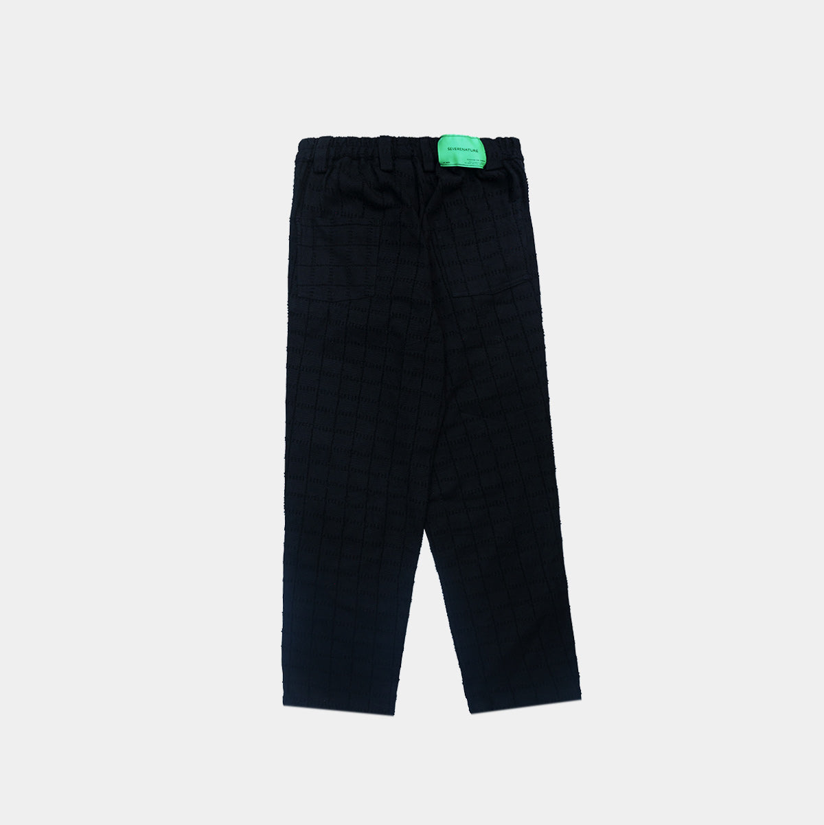 Black Ruffle Pants