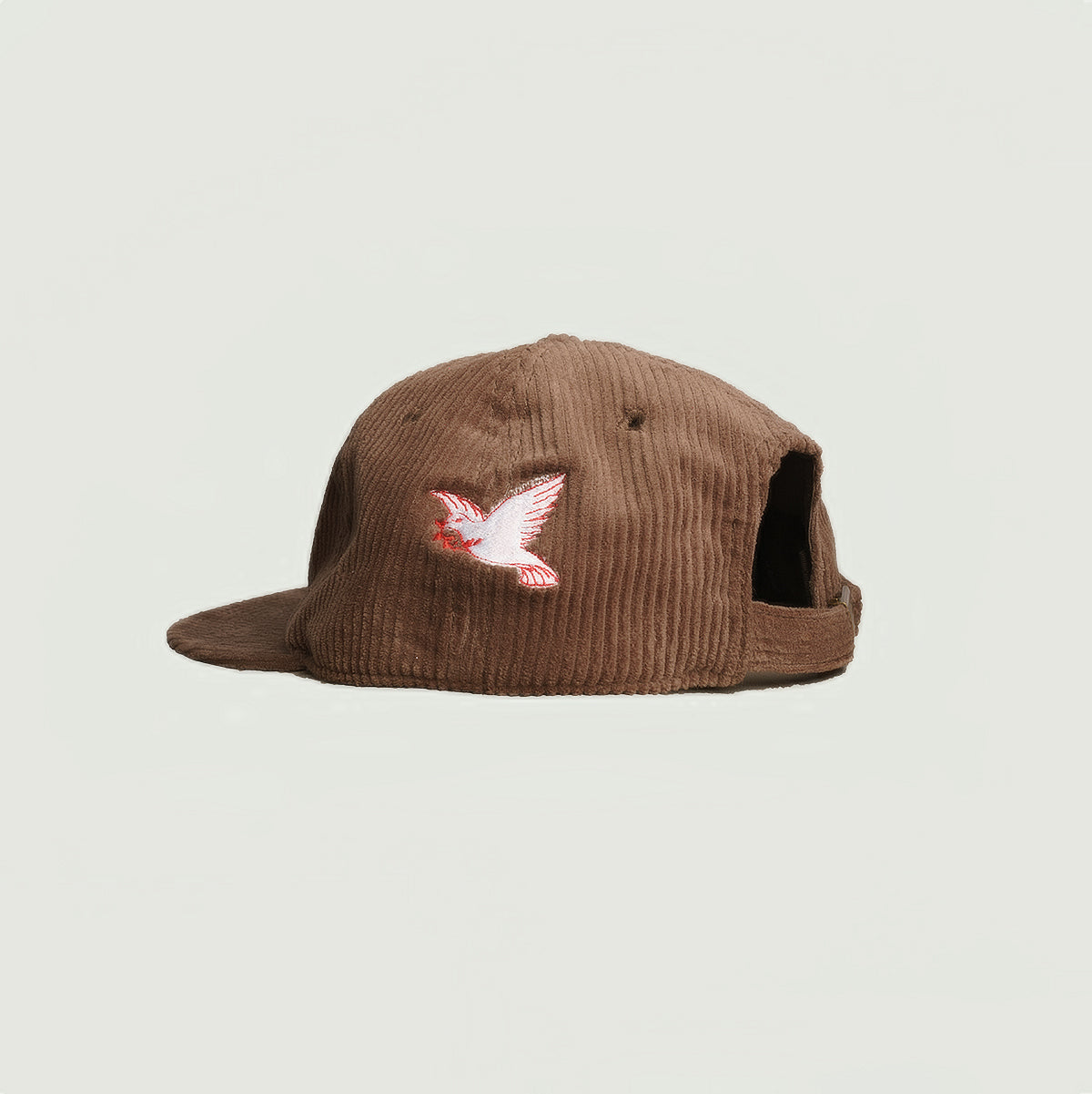 BROWN CORDUROY CAP