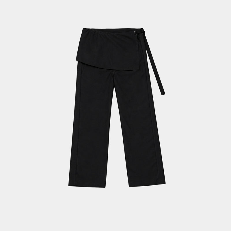 Black Femme Nature Pant Skirt