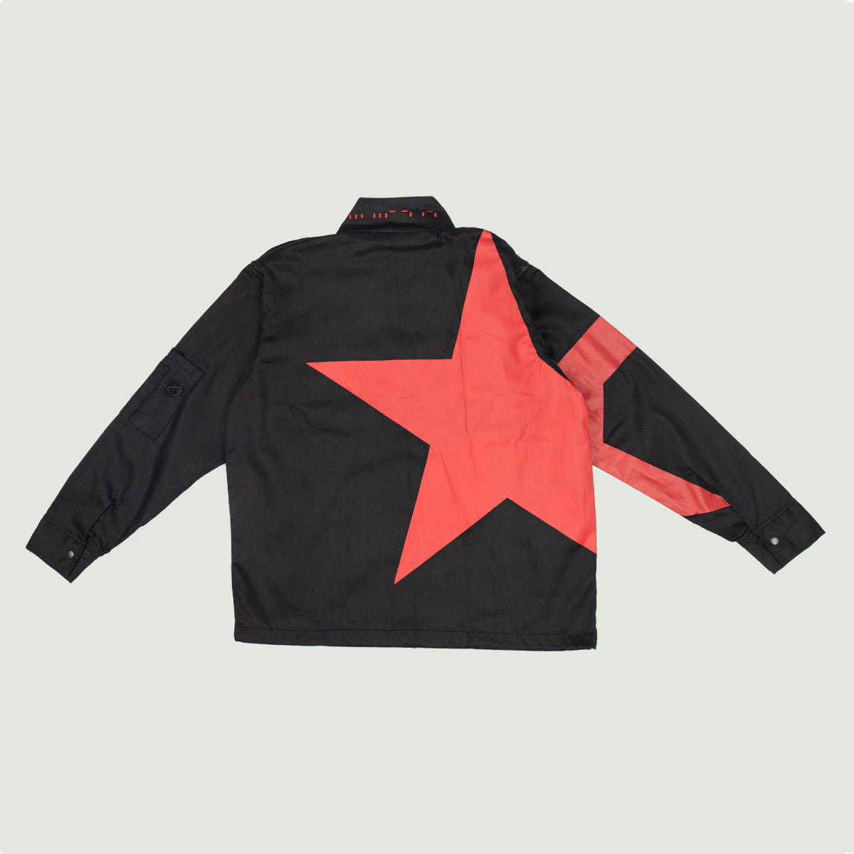 Militia Black/Red star jacket – Severe Nature